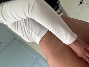 horny petite girl enjoys fantasy roleplay with beca barbie in household scenario by scott stark