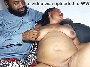 i showed my friend some love by inviting him over to fuck this free matured milf pussy in her house