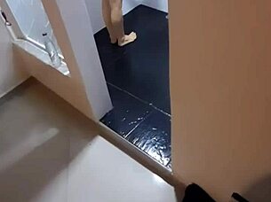 I love how this Colombian petite milf cheats in the hotel shower, getting deepthroat blowjob and rough doggystyle from huge cock Andy Z 94.