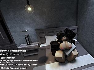 oh my god, this cute big ass slut loves getting soaked in cum!