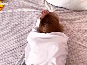 Stepsister Gets Creampie for Stupidity