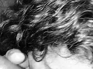 Rhonda, suck that cum right outta my nuts!