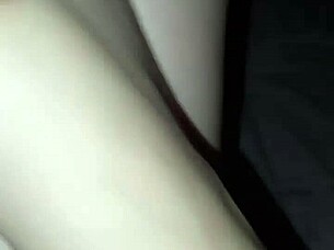 Casual barefoot encounter turns into a playful foot fetish exploration in the dark