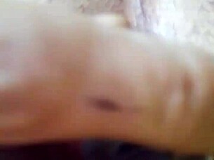 Toying solo with anal toys for intense masturbation pleasure.