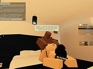 casual blacked scene with big black cock pounding wet pussy in doggystyle