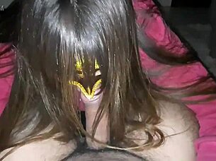 Enjoying a warm drink on the sofa