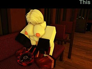 In Roblox x Limbus Company, FAUST HELPS OUT DANTE and they END UP HAVING a ROUGH FUCK