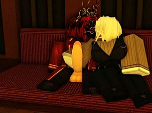 In Roblox x Limbus Company, FAUST HELPS OUT DANTE and they END UP HAVING a ROUGH FUCK