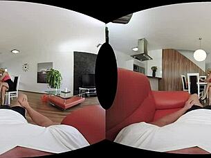 Samantha Jolie is all about that VR sex and toying her pussy, loving every second! 😍🔥