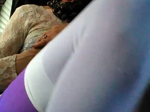 Oh man, can you believe how huge this shemale's monster cock is while she's masturbating?