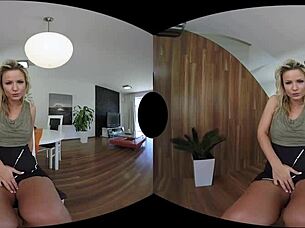 Samantha Jolie is all about that VR sex and toying her pussy, loving every second! 😍🔥