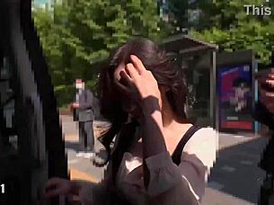 what happens when you pick up a free use korean slut on the street for doggystyle sex?