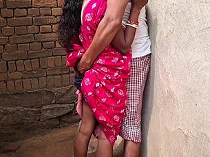 Beautiful Bhabhi Saree Fantasy Rough Fucked by Devar with Cumshot Passion