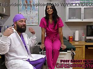 Misty Addams Undergoes Her Yearly Physical Exam Routine