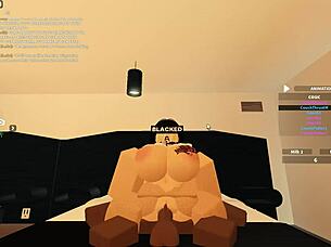 casual blacked scene with big black cock pounding wet pussy in doggystyle