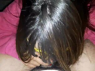 Enjoying a warm drink on the sofa