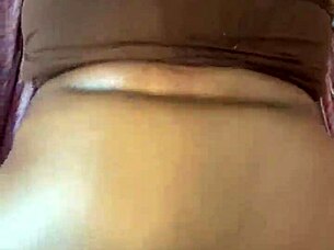 Pregnant ebony girlfriend creams wildly all over my hard dick during sex.