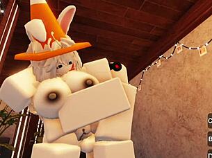 Hey, you wanna dominate this slutty traffic cone with a rough blowjob?