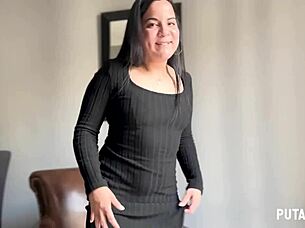 putalocura torbe catches shy fat salomé to be model and fucks her in hotel with blowjob cowgirl doggystyle cum swallow