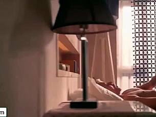 Jin-jo hints at wildly riding that massive cock with aggressive Korean flair