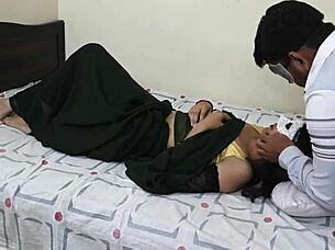 What if this Indian hot sexy housewife gets fucked in saree during devar role play?