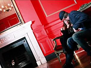 wet teasing leads to huge cumshot facial after intense european blowjob and quickie