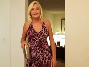 Slut sucks fucks and pees on cocks