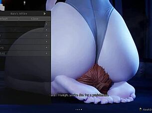 I Feel So Thrilled Under The Witch's Gothic Fart Domination In This Intense Face Sitting Session