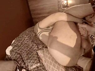 Fucked hard with homemade strapon in bdsm fetish session