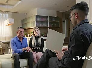 i love rimming in this wild three-way wedding sex with renato emmanuel torquemada georgia koneva