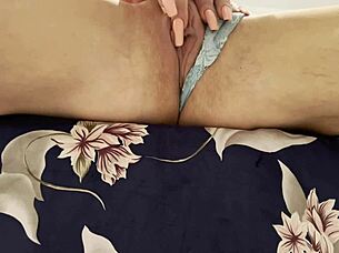 Oh man my pussy feels so sensitive rubbing my clit close up until I explode in orgasm