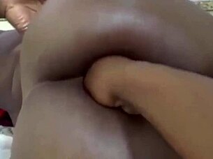 ebony beauty takes cock deepthroat in intense hotel anal session, loving every thrust and moan! 🍆🔥