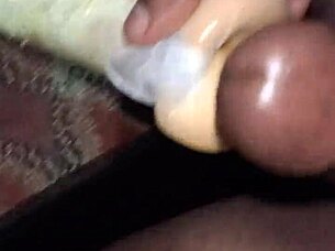 hey, watch this indian guy pounding hard with those wild fucking toys!