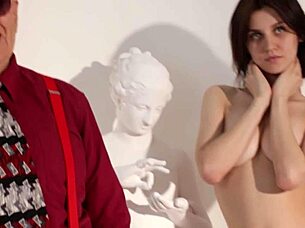 What Happens When an Old Man Films Fetish Art Behind the Scenes With a Young Model?