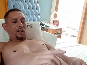 Brazilian mature amateurs enjoy bareback handjob and tattoo fun