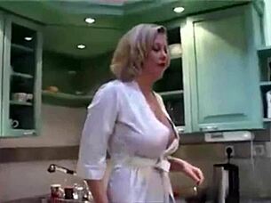 What Happens on a Date with a Smoking Blonde Mature