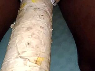 hey, watch this indian guy pounding hard with those wild fucking toys!