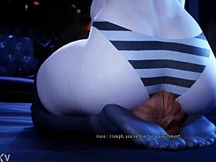 I Feel So Thrilled Under The Witch's Gothic Fart Domination In This Intense Face Sitting Session