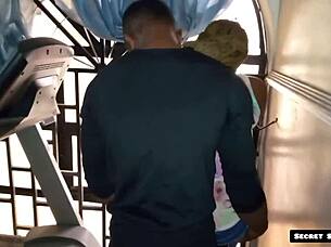 gym instructor gets seduced by big ass mature client for intense bbc pussy fucking action