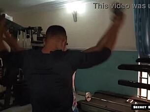 gym instructor gets seduced by big ass mature client for intense bbc pussy fucking action