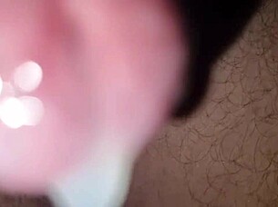 Intense strong cumshot asmr with moans dirty talk huge cock close up sexy guy nude with t-shirt only
