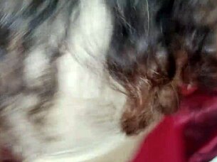 Arabic Slut in Red Saree Moans from Anal Dildo and Pussy Fingering!