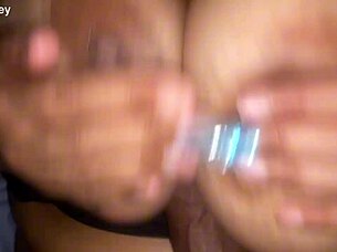 Whoa, can you handle this busty work wifey giving an epic titty fuck?