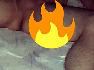 Curvy amateur with big ass rides her neighbor's cock in sexy lingerie