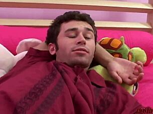 Jersey James Begs for a Bad Boy Fuck with Monster Cock Facial and Big Tits Action