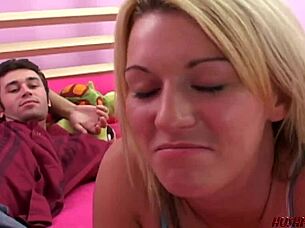 Jersey James Begs for a Bad Boy Fuck with Monster Cock Facial and Big Tits Action