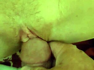 Amateur wife becomes a cum dumpster for the neighbor in this homemade webcam session with creampie