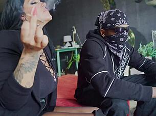 Black lives matter with intense blowjob action 😏