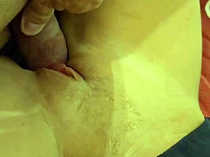 Amateur wife becomes a cum dumpster for the neighbor in this homemade webcam session with creampie