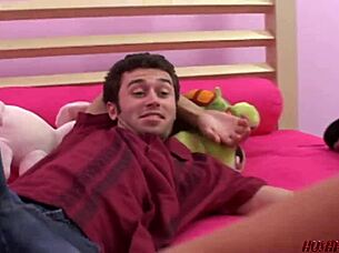 Jersey James Begs for a Bad Boy Fuck with Monster Cock Facial and Big Tits Action